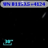 WN B1153.5+4124
