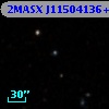 2MASX J11504136+3715422
