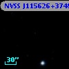 NVSS J115626+374802