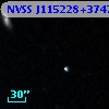 NVSS J115228+374710