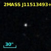 2MASS J11513493+3825516