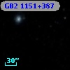 GB2 1151+387