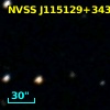 NVSS J115129+343307