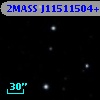 2MASS J11511504+3126188