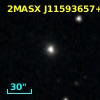 2MASX J11593657+3342457