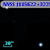 NVSS J115622+322523