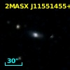2MASX J11551455+3245536