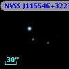 NVSS J115546+322317