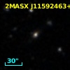 2MASX J11592463+3118411