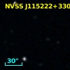NVSS J115222+330023