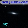 NVSS J115524+330727