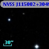 NVSS J115002+304846