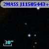 2MASS J11505443+2857554