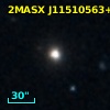 2MASX J11510563+2813074