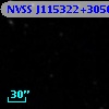 NVSS J115322+305056