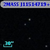 2MASS J11514719+2816319