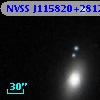 NVSS J115820+281234