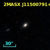 2MASX J11500791+2557393