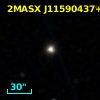 2MASX J11590437+2617006