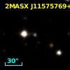 2MASX J11575769+2613252