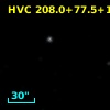 HVC 208.0+77.5+102
