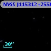NVSS J115312+255032