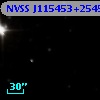 NVSS J115453+254500