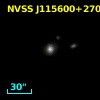 NVSS J115600+270217