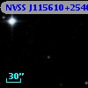 NVSS J115610+254045
