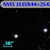 NVSS J115844+254244
