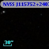 NVSS J115752+240748