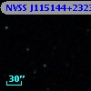 NVSS J115144+232329