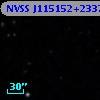 NVSS J115152+233753