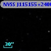 NVSS J115155+240645
