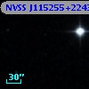 NVSS J115255+224330