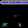 NVSS J115350+251027