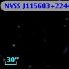 NVSS J115603+224451