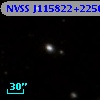 NVSS J115822+225027