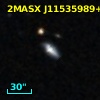 2MASX J11535989+1957268