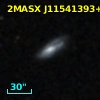 2MASX J11541393+2001389