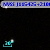 NVSS J115425+210011