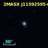 2MASX J11592595+1653060