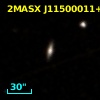 2MASX J11500011+1700227