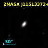 2MASX J11513372+1611059
