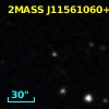 2MASS J11561060+1453299