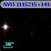 NVSS J115215+141421
