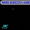 NVSS J115222+143359