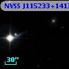 NVSS J115233+141306