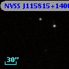 NVSS J115815+140627
