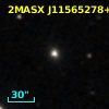 2MASX J11565278+1336428